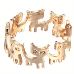 Wing Angel Ring Mouse Fox Wedding Couple Party Ring