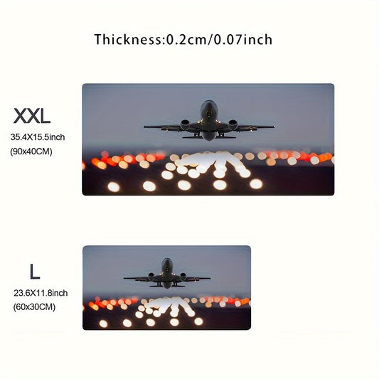 Airplane Sky Mouse Pad Game Cabinet Keyboard Pad
