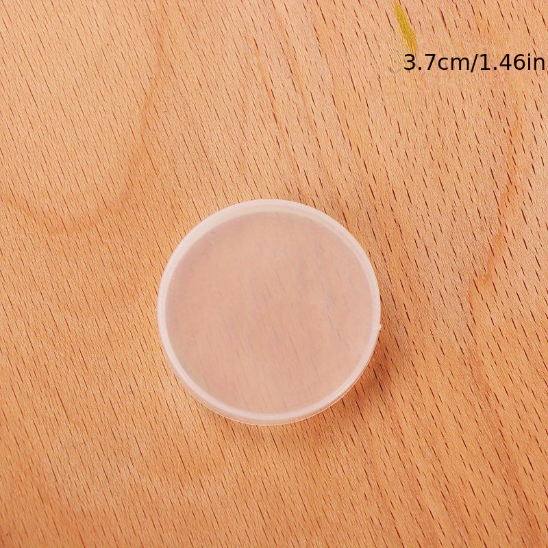 100pcs Plastic Lids 3 To 7 PET Bottle Lids Heat Resistant Glass Covers Oven Safe