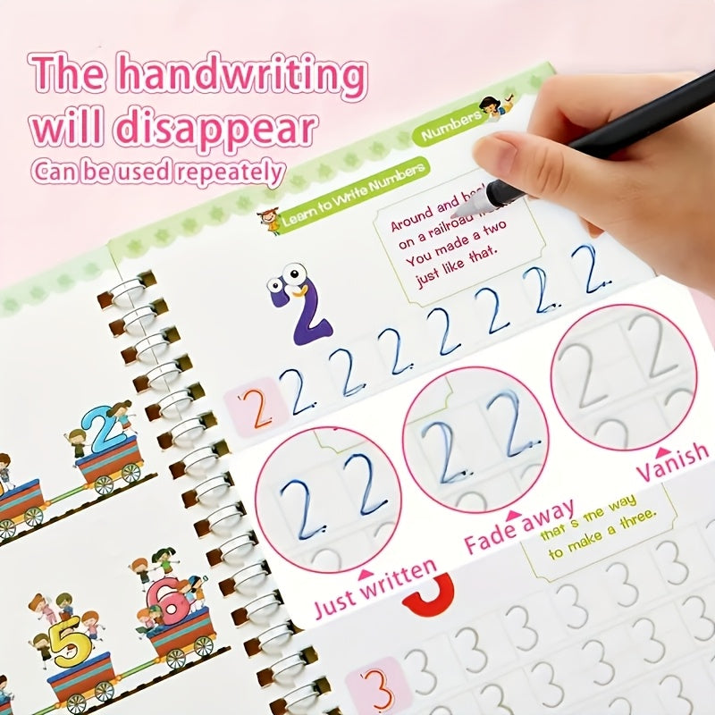 Magic Practice Book Set with Pen and Refills