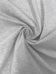  Solid Elastic High Rise Flared Leg Sports Pants