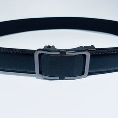 Men's Automatic Buckle PU Leather Belt Casual Business Belt