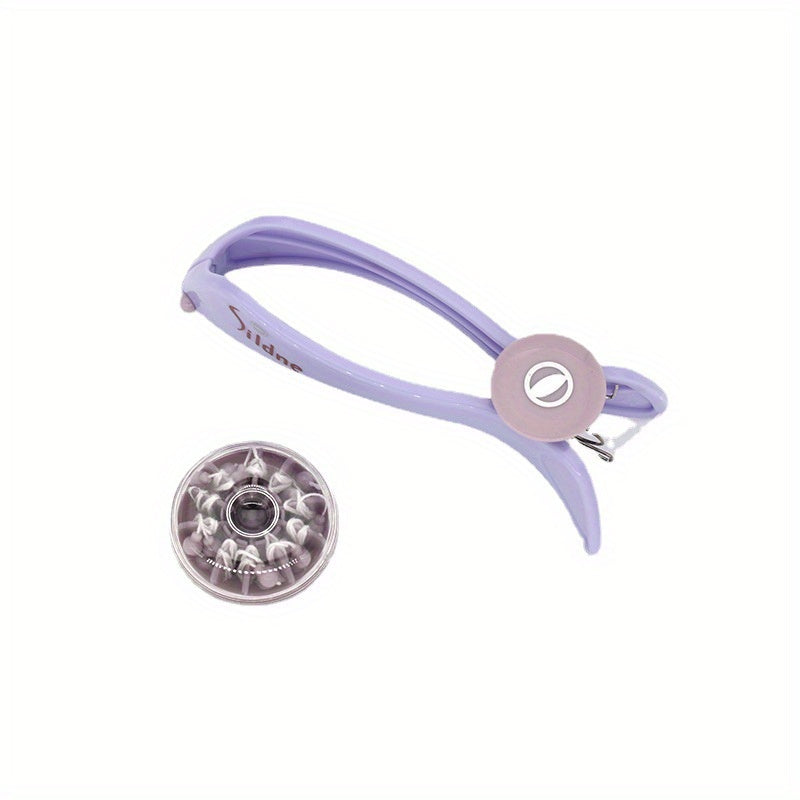 Facial Hair Removal Device Manual Thread Clip Purple