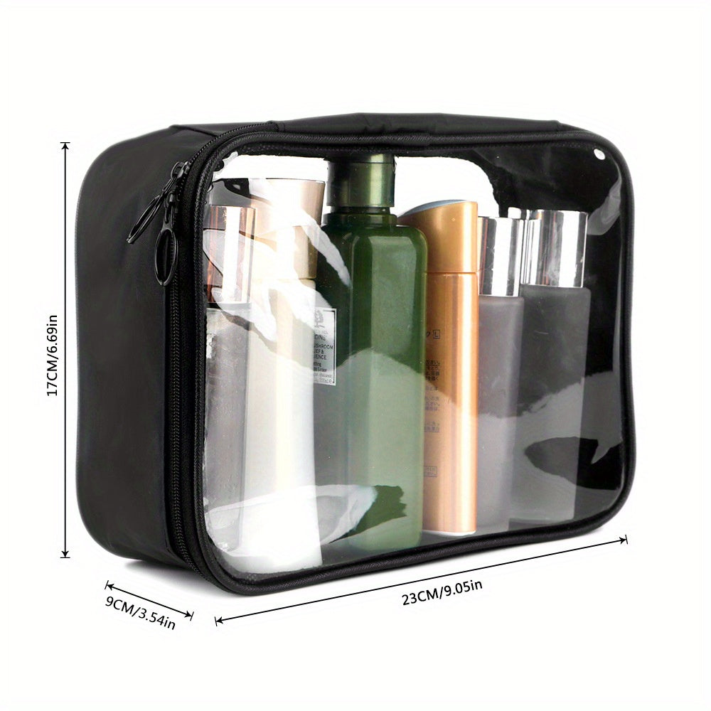 Clear Cosmetic Bag Women Skincare Products Organizer Toiletry Bag
