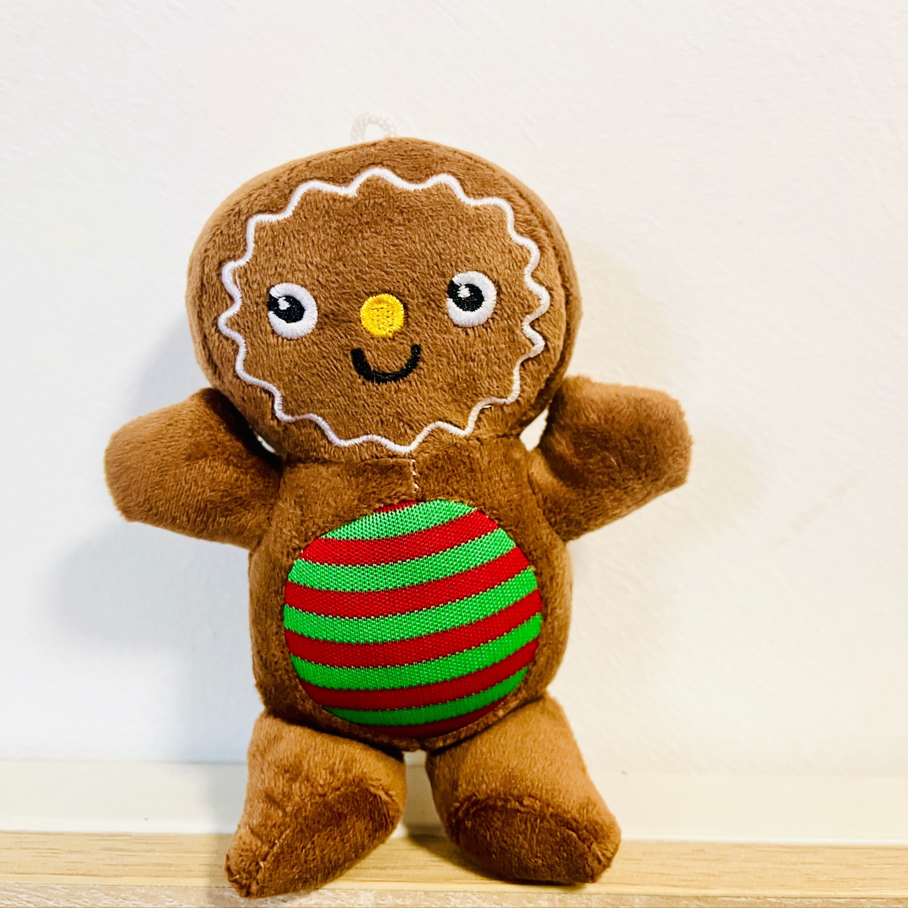 Gingerbread Man Stuffed Toy - Perfect Christmas Gift