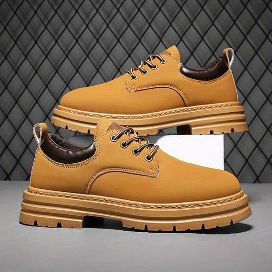 Men's Lace Up Low Top Boots for Climbing Trekking