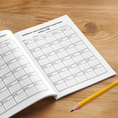 Addition & Subtraction Workbook: School & Home Learning