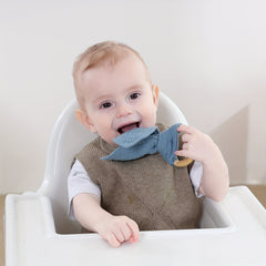 Wooden Teething Ring for Babies 6-12 Months BPA-Free Soothing Toy