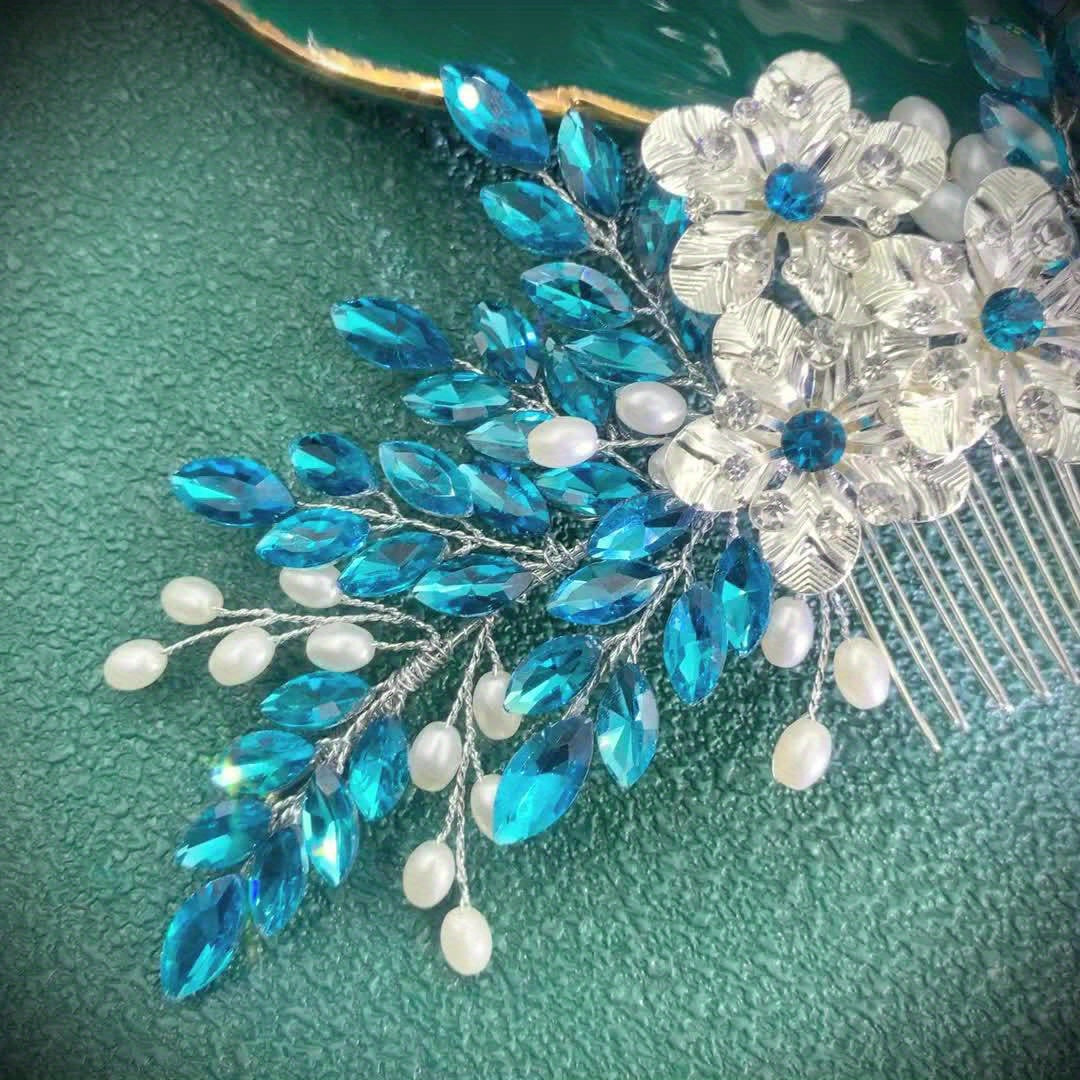 Sparkling Rhinestone Bridal Headpiece for Women