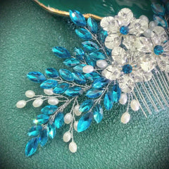 Sparkling Rhinestone Bridal Headpiece for Women
