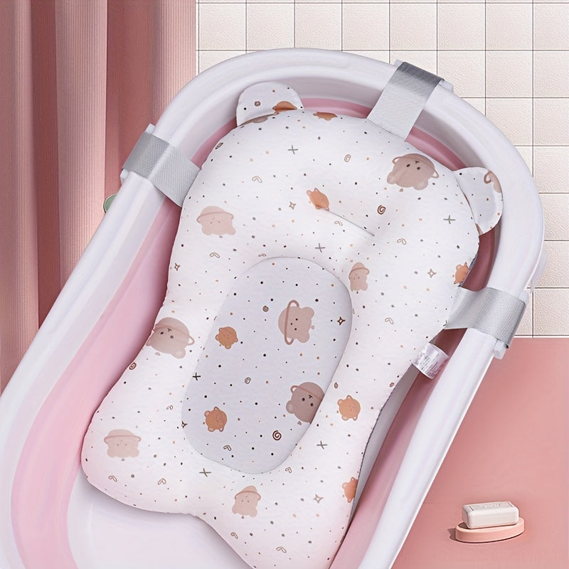 Cartoon Baby Shower Bath Tub Pad Non Slip Newborn Bathtub Mat