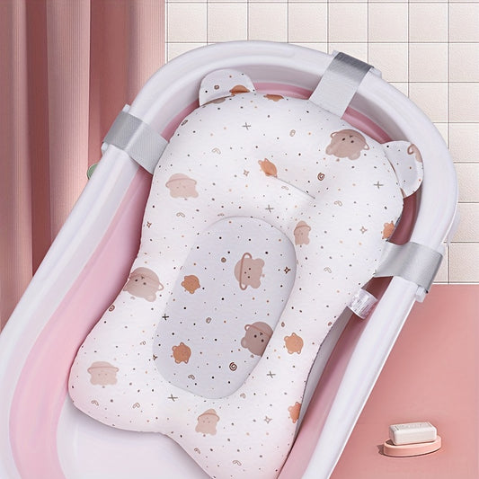 Cartoon Baby Shower Bath Tub Pad Non Slip Newborn Bathtub Mat