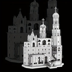 Ivan Cathedral 3D Puzzle Stainless Steel Model