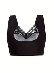 Lace Wireless Bra Full Coverage Tank Bra Women's Lingerie