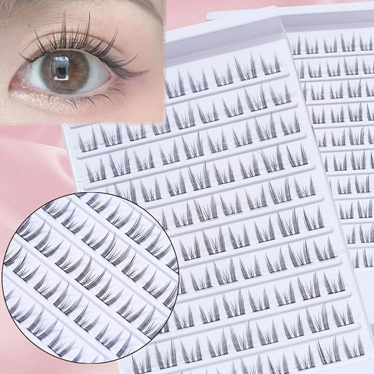 DIY Wispy Soft Lash Clusters 5-13mm False Eyelashes