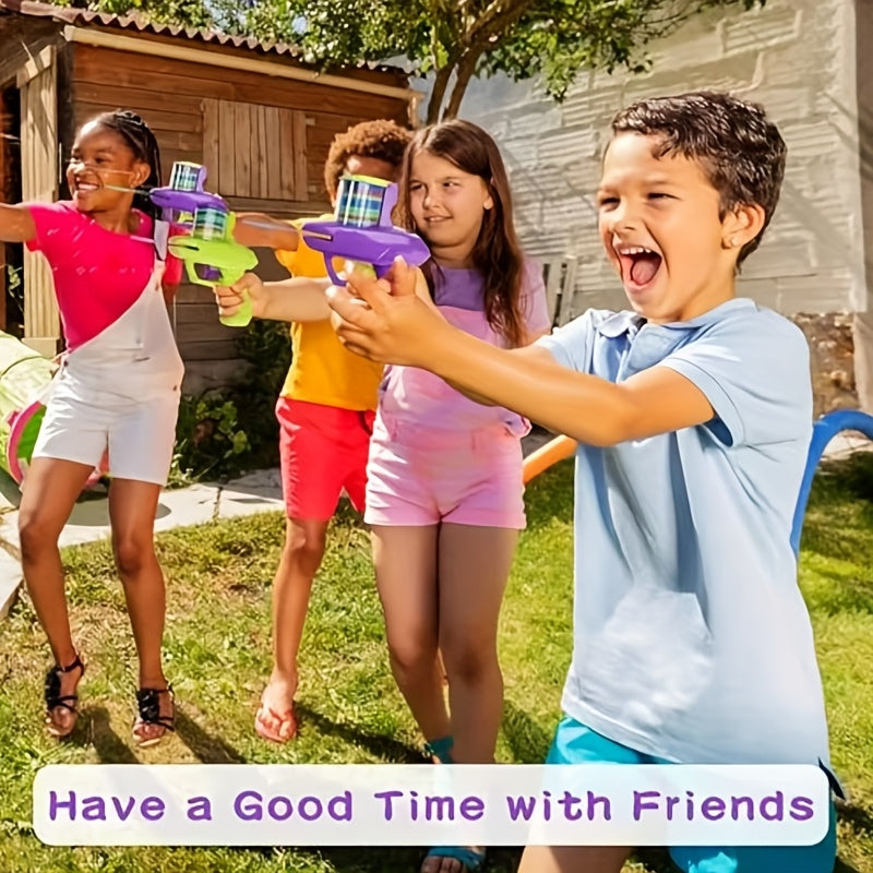 Bubble Disc Launcher - Fun Toy for Indoor and Outdoor Use