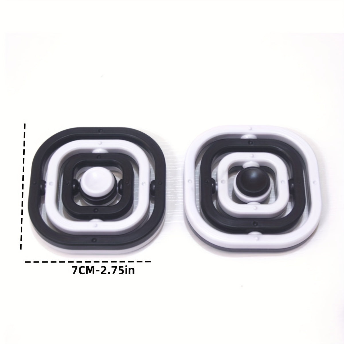 3D Infinite Flip Fidget Spinner Stress Relief Toy PVC Material