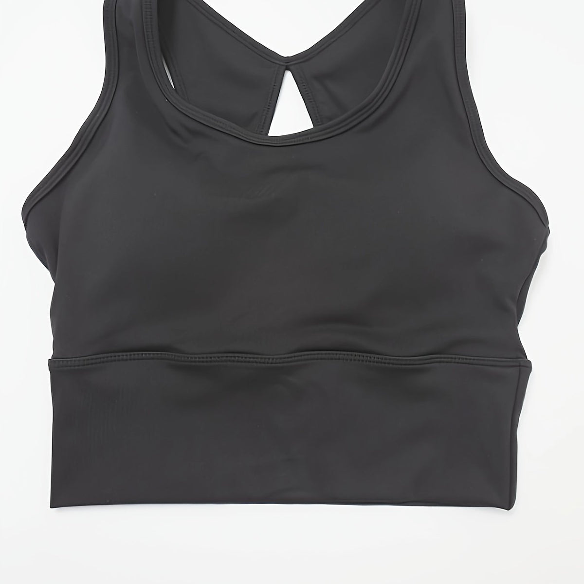 High Stretch Round Neck Sports Bra for Women