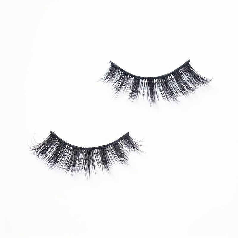 10 Pairs Fluffy Wispy Curly Eyelashes 5 16mm Natural Volume False Lashes