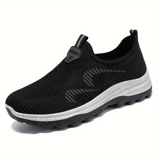 Men's Outdoor Trekking Shoes Breathable Non Slip Soft Sole Sneakers