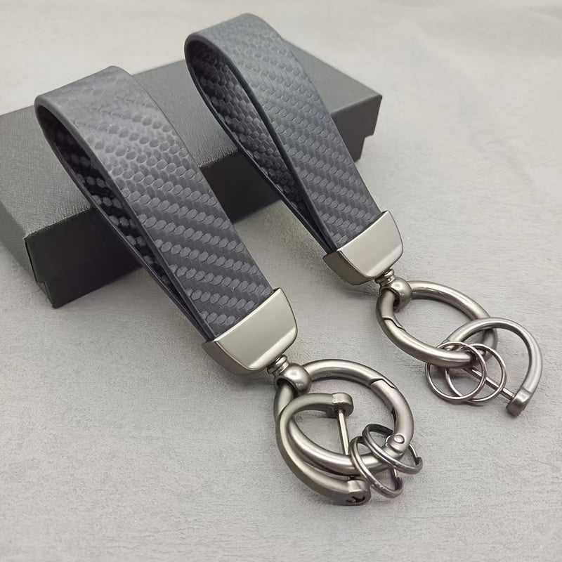 Creative Hand Rope Keychain Car Bag Pendant Couple Keychain Ring