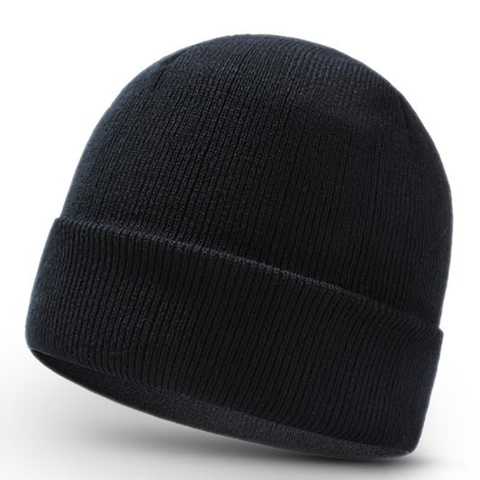 Men's Winter Hat Scarf Gloves Set Velvet Lining