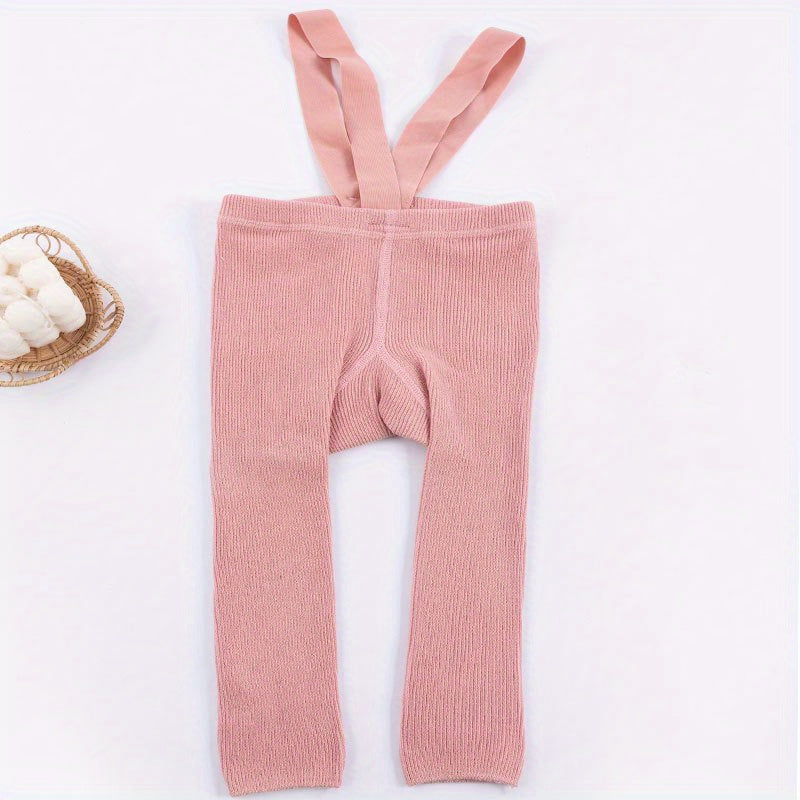Baby High Waist Strap Cross Lace Leggings