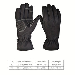 Warm Waterproof Touch Screen Gloves Ski Mountaineering Gloves