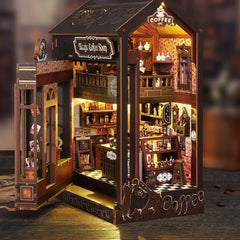 Coffee Themed Bookends 3D Models & Handcrafted Houses