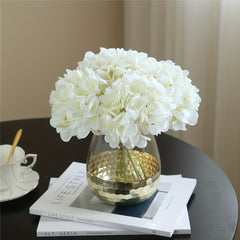 5pcs Hydrangea Artificial Flowers for Wedding Table Decor