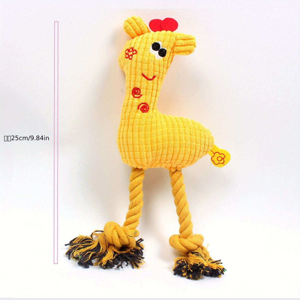 Pet Dog Rope Plush Fawn Toy Chew Supplies