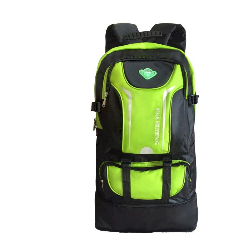65L Waterproof Hiking Bag Travel Backpack Mountaineering Trekking Camping