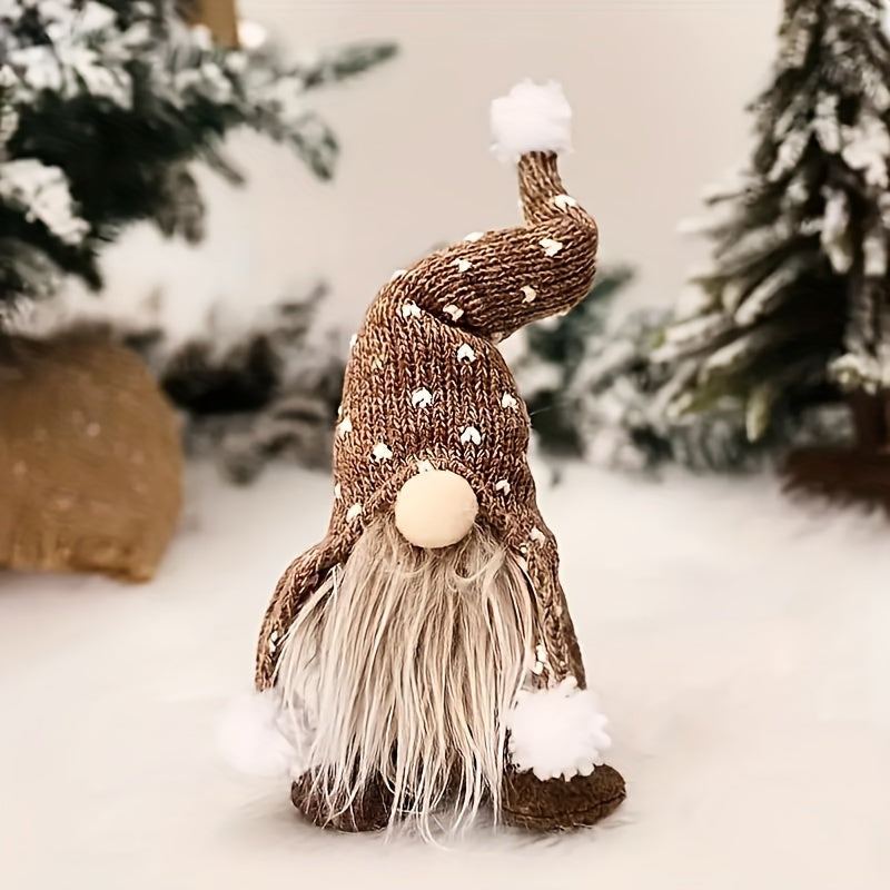 1pc Gnome Plush Doll Christmas Ornaments Holiday Decor