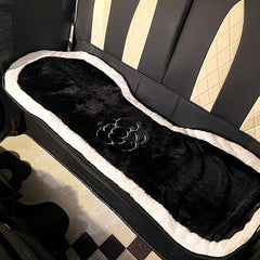 Car Seat Cushion Winter Warm Plush Seat Cushion Nonslip Universal 1pc