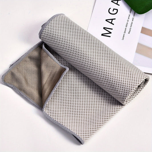 6pcs Quick Drying Sport Towel Solid Color Fiber Towel for Yoga Gym Camping