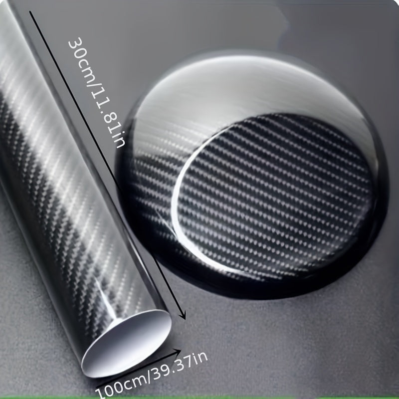 Car Carbon Fiber Stickers 5D Carbon Fiber Film Car Interior Stickers