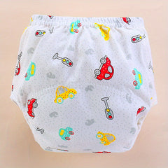 2pcs Reusable Cotton Cloth Diapers Training Pants - Potty Training