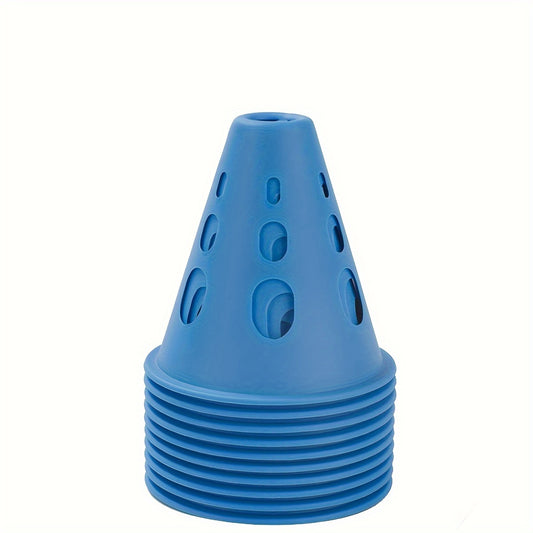 10pc Roller Skating Training Cones Agility Cone Random Colors