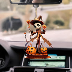 Halloween 2D Acrylic Decorative Art for Car Mirrors & Home Decor