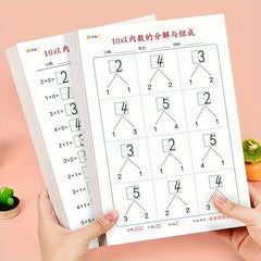 Math Practice Decomposition Operations within 10 Workbook Set
