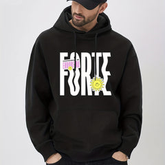 Letter Print Hoodie Hoodies For Men Men's Casual Graphic Pullover Hooded Sweatsh