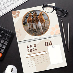 Funny Cat Ball Calendar - 12 Months Cat Butt and Fart Eye Calendar