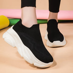 Autumn Thick Sole Heightening Shoes Casual Sports Shoes for Women