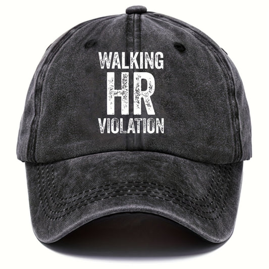 Washed Distressed Baseball Cap Outdoor Sun Hat Trucker Hat Adjustable