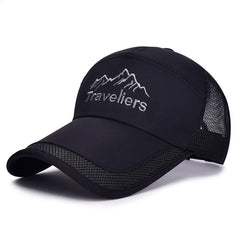Men's Outdoor Sunshade Peaked Cap Quick Dry Baseball Cap