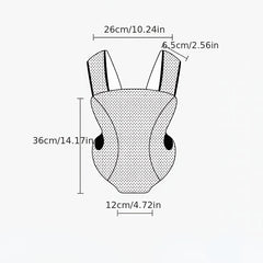 Ergonomic Baby Carrier for Newborns Summer Breathable Baby Strap