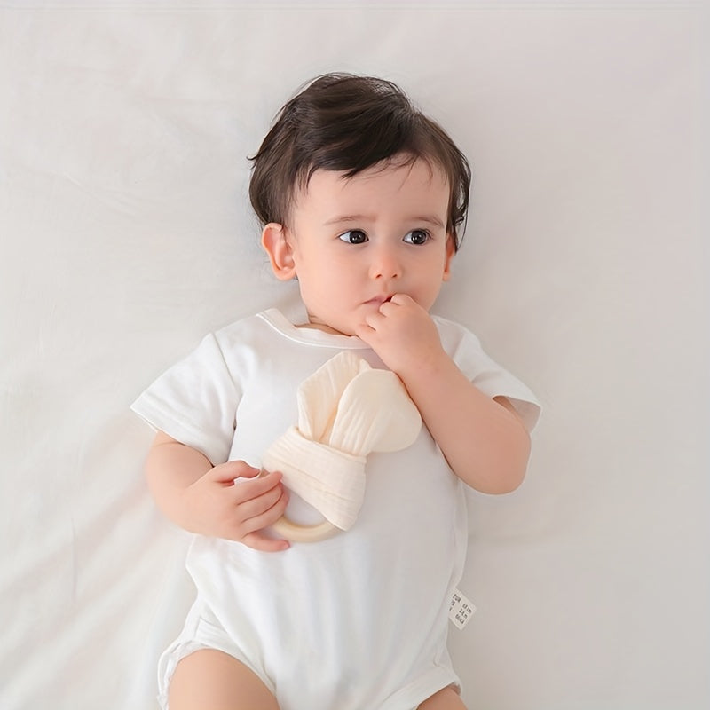 Baby Comfort Towel Doll Plush Rabbit Ear Shape Suitable for 0-3 Years Old