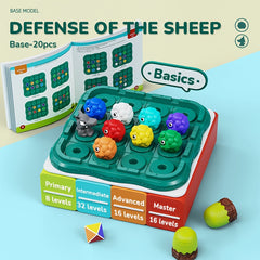 Sheep Defense Battle: Educational Toy for Kids