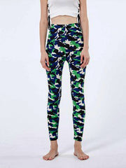 Women's Camo Slim Fit Cropped Leggings