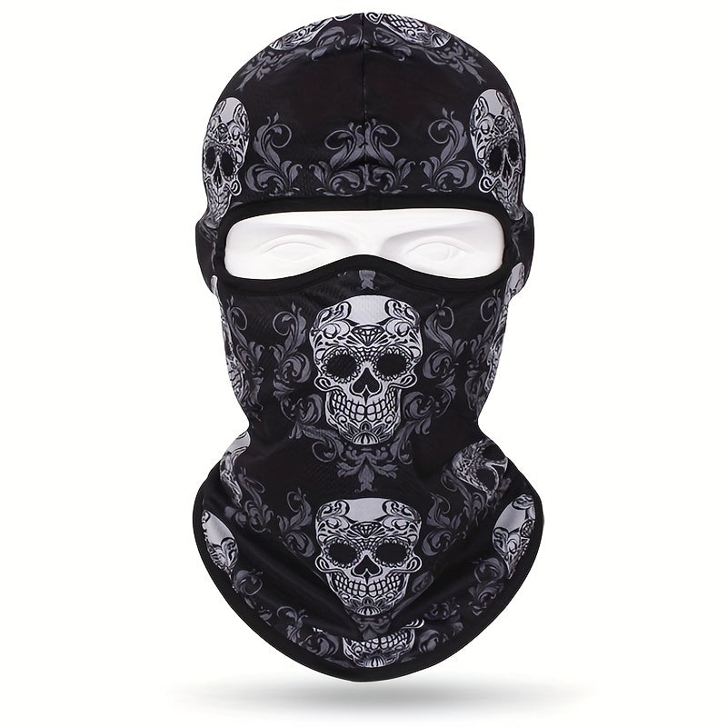 Multicolor Skull Outdoor Mask Hat for Cycling Riding